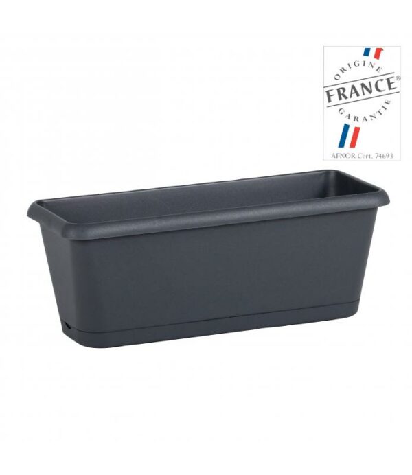 Jardinière 30 cm avec soucoupe