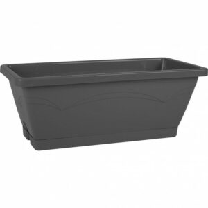 Jardinière 50 cm + soucoupe